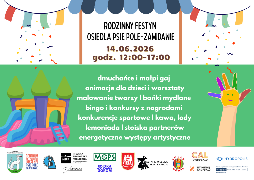 rodzinny festyn osiedla psie pole-zawidawie